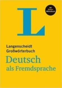 Image for Langenscheidts Grossworterbuch Deutsch als Fremdsprache : Langenscheidts Gro\s