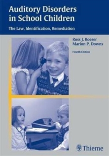 Image for Auditory Disorders in School Children : The Law, Identification, Remediation