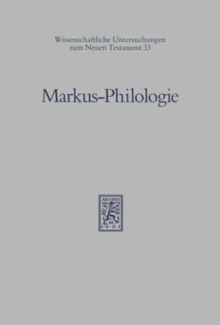 Image for Markus-Philologie