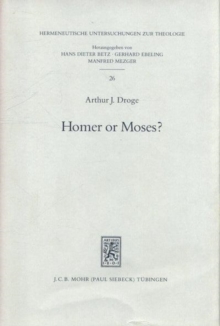 Image for Homer or Moses?