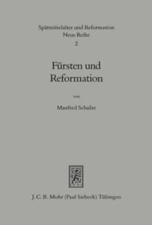 Image for Fursten und Reformation