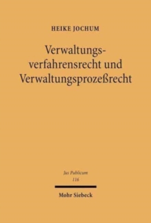 Image for Verwaltungsverfahrensrecht und Verwaltungsprozessrecht