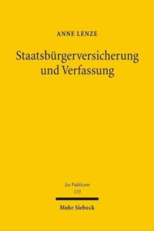 Image for Staatsburgerversicherung und Verfassung