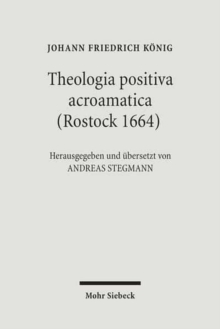 Image for Theologia positiva acroamatica (Rostock 1664)