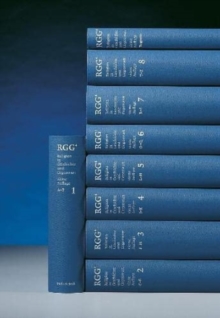 Image for Religion in Geschichte und Gegenwart : Handworterbuch fur Theologie und Religionswissenschaft. Bande 1-8 + Register