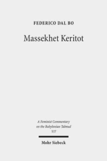 Image for Massekhet Keritot : Volume V/7. Text, Translation, and Commentary