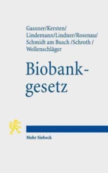 Image for Biobankgesetz