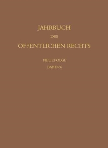 Image for Jahrbuch des offentlichen Rechts der Gegenwart. Neue Folge