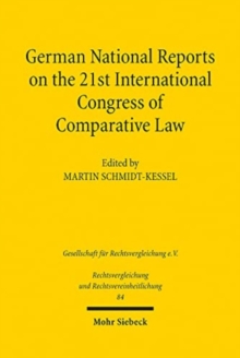 Image for German National Reports on the 21st International Congress of Comparative Law