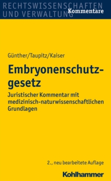 Image for Embryonenschutzgesetz