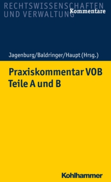 Image for Praxiskommentar VOB - Teile A und B