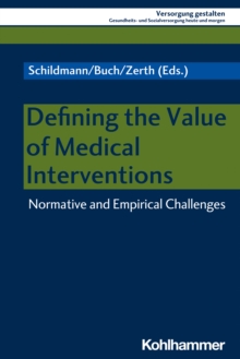 Image for Defining the Value of Medical Interventions