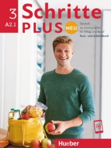 Image for Schritte Plus Neu - sechsbandige Ausgabe : Kursbuch + Arbeitsbuch A2.1 mit Audi