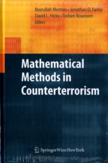 Image for Mathematical methods in counterterrorism
