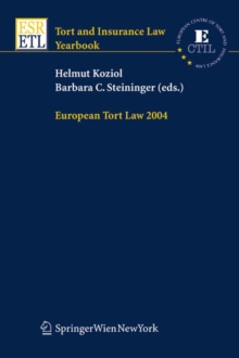 Image for European Tort Law 2004