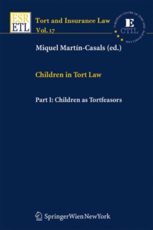 Image for Children in Tort Law