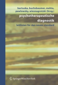 Image for Psychotherapeutische Diagnostik : Leitlinien fur den neuen Standard
