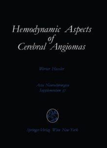 Image for Hemodynamic Aspects of Cerebral Angiomas