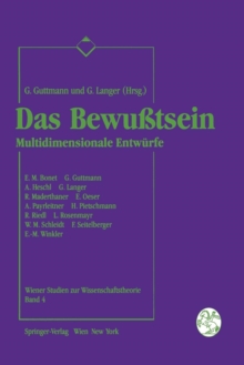 Image for Das Bewusstsein : Multidimensionale Entwurfe