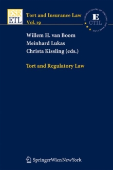 Image for Tort and Regulatory Law