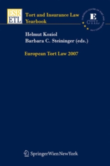 Image for European tort law 2007