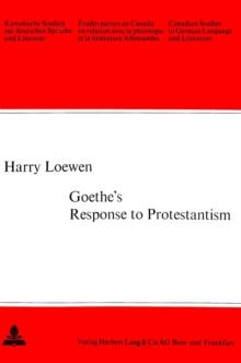 Image for Goethe's Response to Protestantism