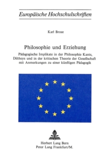 Philosophie und Erziehung