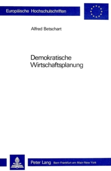 Image for Demokratische Wirtschaftsplanung