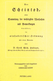Image for Christoph Wilhelm Hufeland- Der Scheintod