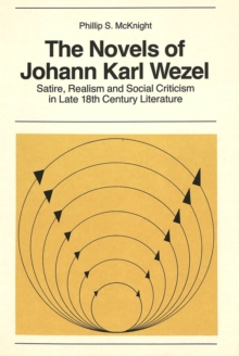 Image for Novels of Johann Karl Wezel