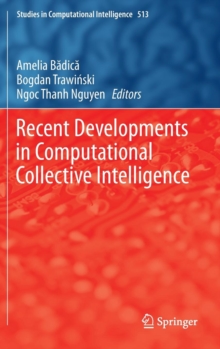 Image for Recent Developments in Computational Collective Intelligence