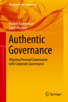 Image for Authentic Governance: Aligning Personal Governance with Corporate Governance
