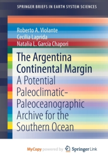 Image for The Argentina Continental Margin