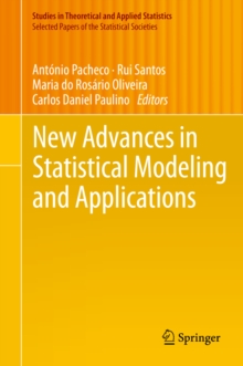 Image for New advances in statistical modeling and applications