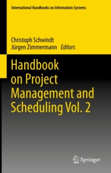 Image for Handbook on project management and scheduling.