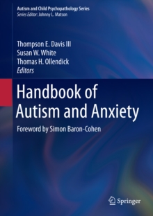 Image for Handbook of Autism and Anxiety