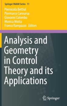 Image for Analysis and Geometry in Control Theory and its Applications
