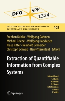 Image for Extraction of quantifiable information from complex systems