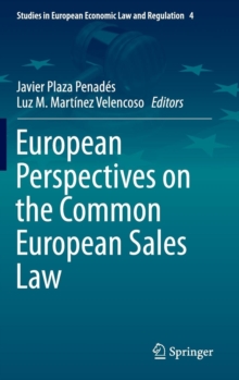 Image for European Perspectives on the Common European Sales Law