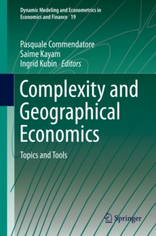 Image for Complexity and geographical economics: topics and tools