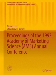Image for Proceedings of the 1993 Academy of Marketing Science (AMS) Annual Conference