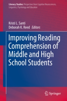 Image for Improving Reading Comprehension of Middle and High School Students