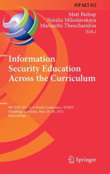 Image for Information Security Education Across the Curriculum