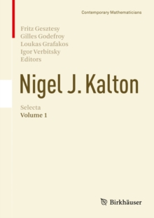 Image for Nigel J. Kalton Selecta: Volume 1