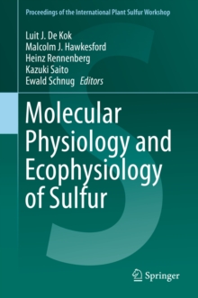 Image for Molecular Physiology and Ecophysiology of Sulfur