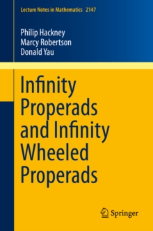 Image for Infinity properads and infinity wheeled properads