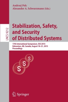 Stabilization, Safety, and Security of Distributed Systems
