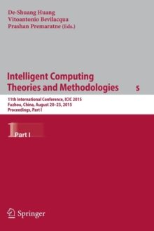 Intelligent Computing Theories and Methodologies
