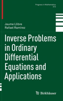 Image for Inverse problems in ordinary differential equations and applications