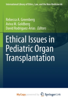 Image for Ethical Issues in Pediatric Organ Transplantation